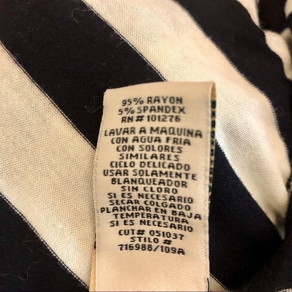 ECI black and white striped maxi. Large - Picture 13 of 13